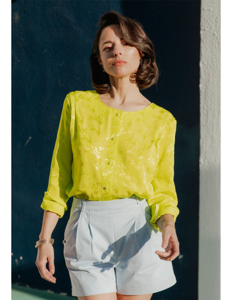 Bellini-Blusenmuster - Maison Fauve