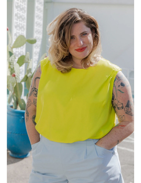 Bellini-Blusenmuster - Maison Fauve