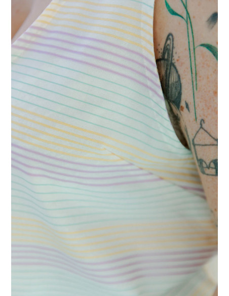 Spritz Tanktop-Muster - Maison Fauve