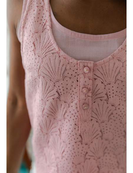 Spritz Tanktop-Muster - Maison Fauve
