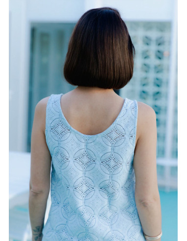 Spritz Tanktop-Muster - Maison Fauve