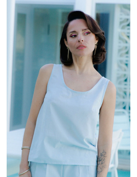 Spritz Tanktop-Muster - Maison Fauve