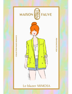 Blazer-Schnittmuster Mimosa - Maison Fauve 2