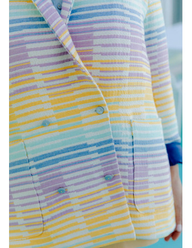 Blazer-Schnittmuster Mimosa - Maison Fauve