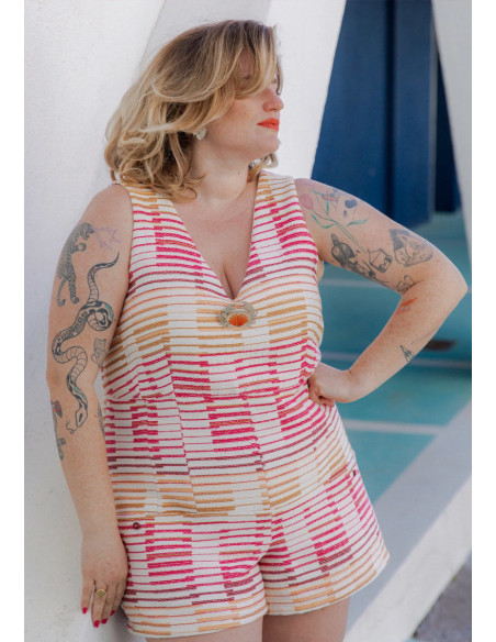 Cosmopolitain Jumpsuit-Schnittmuster - Maison Fauve