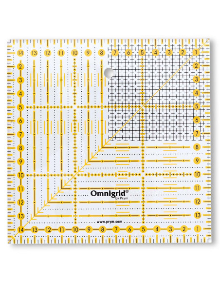 Omnigrid Patchwork-Lineal Raster 15 x 15 cm