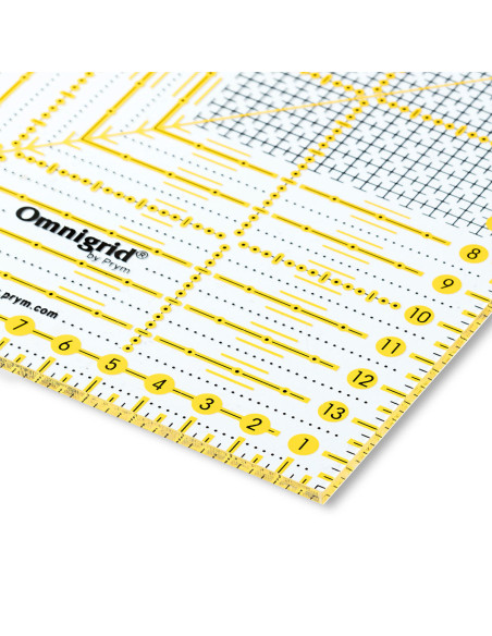 Omnigrid Patchwork-Lineal Raster 15 x 15 cm