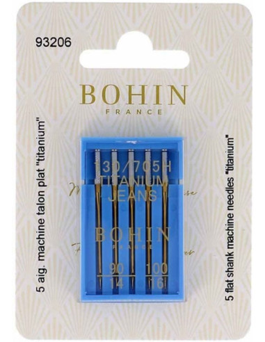 Titan-Nähmaschinennadeln für Jeans von Bohin