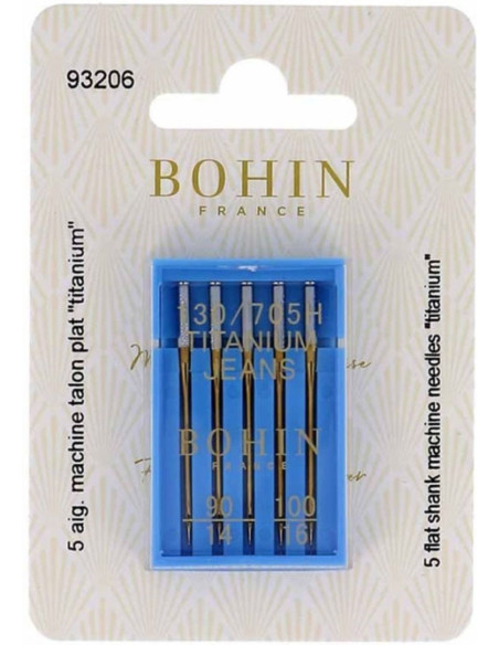 Titan-Nähmaschinennadeln für Jeans von Bohin