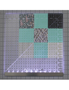 Leuchtende Patchwork-Regel Carolina Moore 12,5 x 12,5 Zoll 2