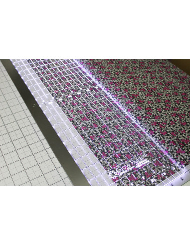 Leuchtende Patchwork-Regel Carolina Moore 6,5 x 24,0 Zoll