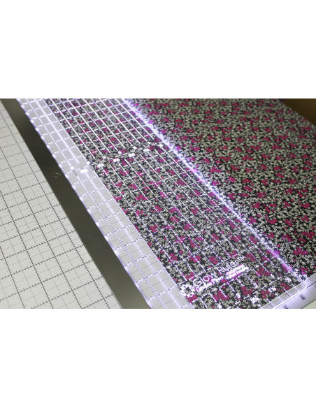 Leuchtende Patchwork-Regel Carolina Moore 6,5 x 24,0 Zoll
