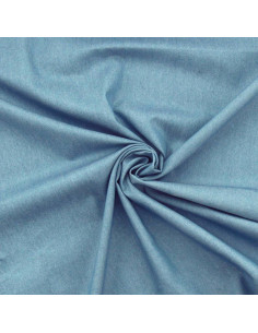 Chambray-Denimstoff - Mittelblau 2