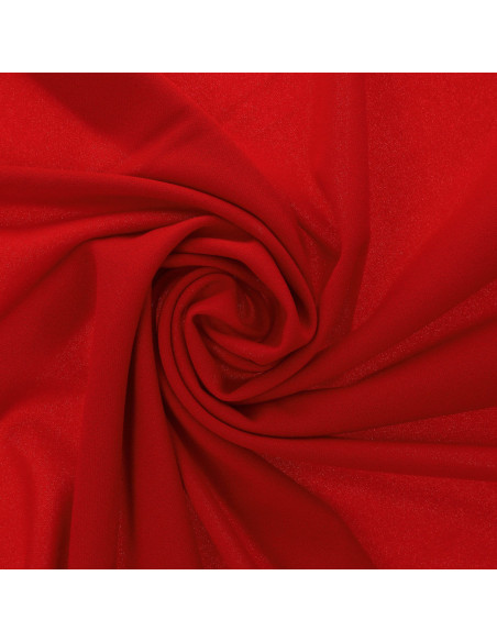 Scuba-Crêpe-Stoff - Rot