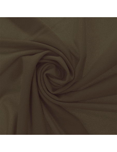Scuba-Crêpe-Stoff - Khaki