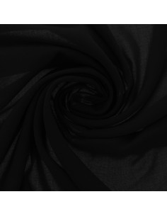Polyester-Jersey-Stoff - Schwarz