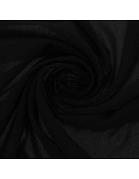 Polyester-Jersey-Stoff - Schwarz