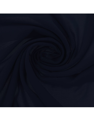 Polyester-Jersey-Stoff - Marineblau