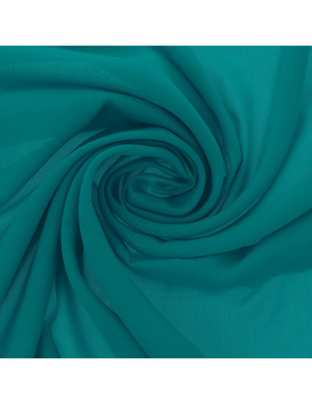 Polyester-Jersey-Stoff - Entenblau