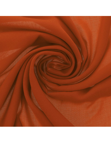 Polyester-Jersey-Stoff - Gebranntes Orange