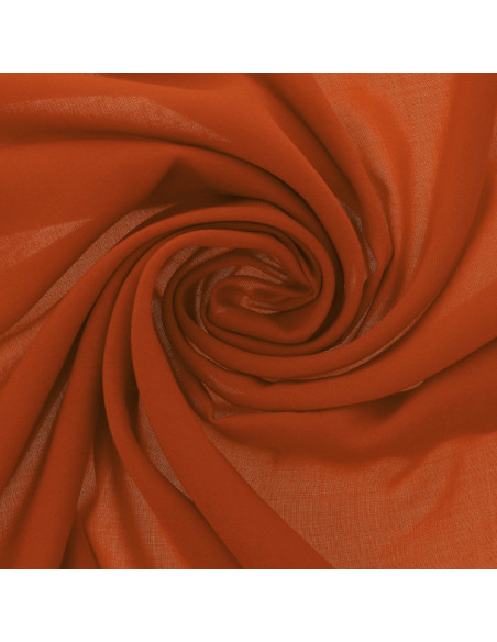 Polyester-Jersey-Stoff - Gebranntes Orange