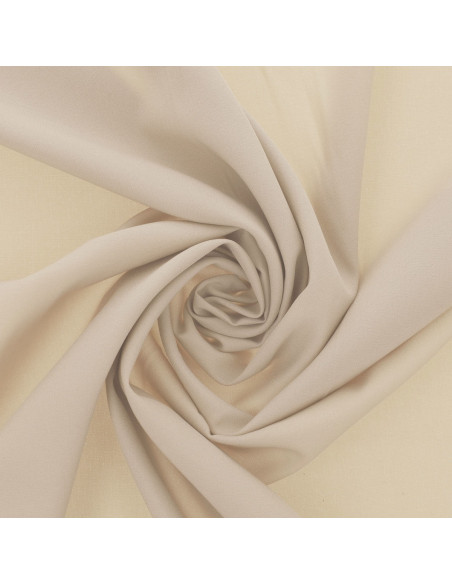 Polyester-Jersey-Stoff - Ecru