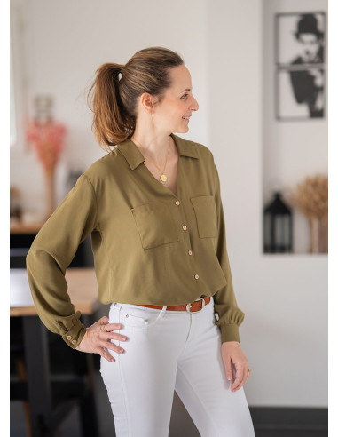 Blusenschnittmuster Hopp - Anna Rose Patterns