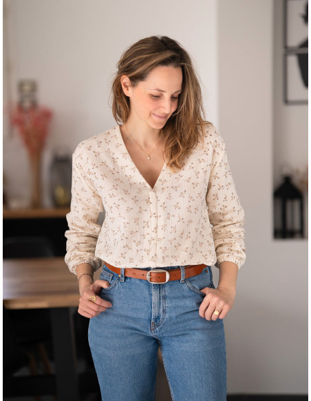 Blusenschnittmuster Hopp - Anna Rose Patterns