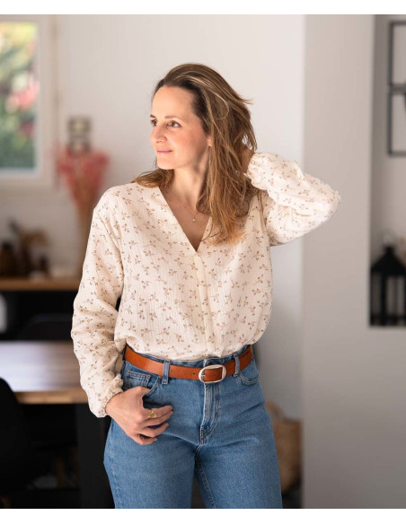 Blusenschnittmuster Hopp - Anna Rose Patterns