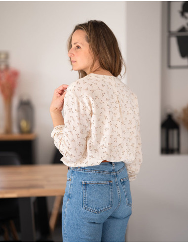 Blusenschnittmuster Hopp - Anna Rose Patterns