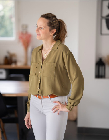 Blusenschnittmuster Hopp - Anna Rose Patterns