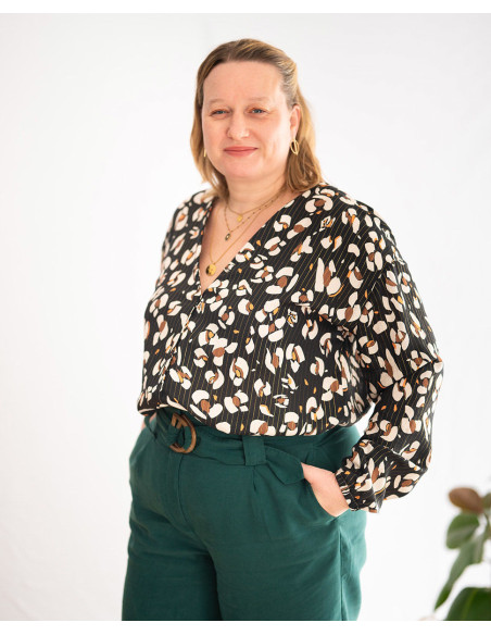 Blusenschnittmuster Hopp - Anna Rose Patterns