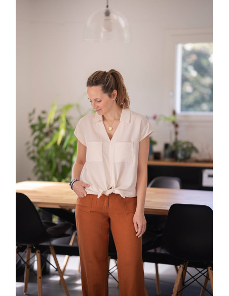 Blusenschnittmuster Hopp - Anna Rose Patterns