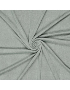 Lurex-Strickstoff - Graugrün