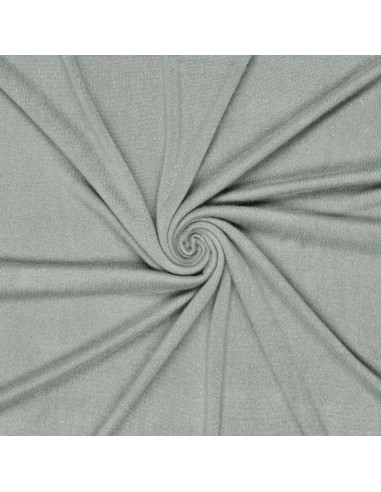 Lurex-Strickstoff - Graugrün