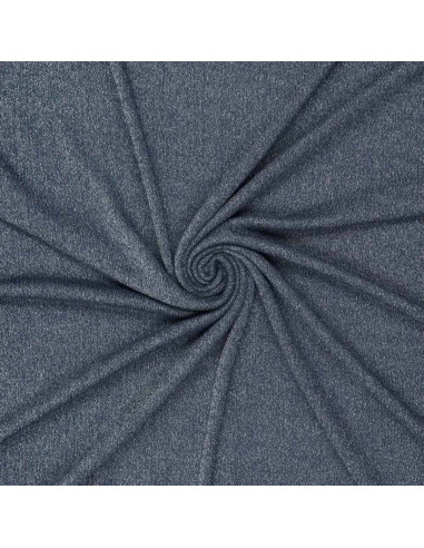 Lurex-Strickstoff - Blau