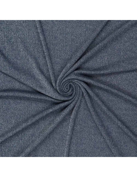 Lurex-Strickstoff - Blau