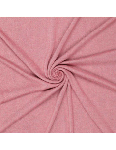 Lurex-Strickstoff - Rosa