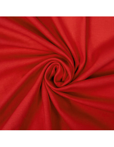 Jersey-Stoff 100% Baumwolle - Rot