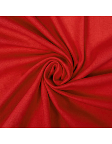 Jersey-Stoff 100% Baumwolle - Rot