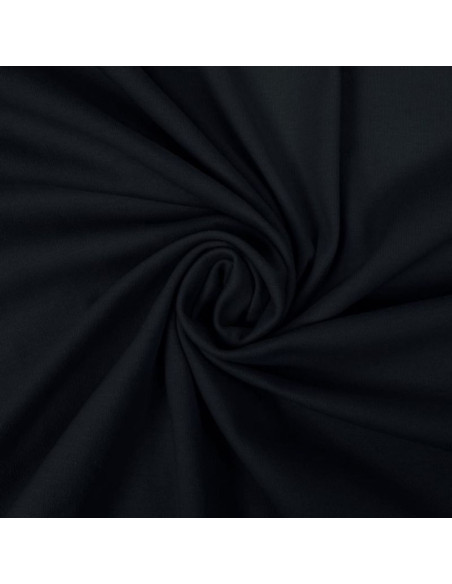 Jersey-Stoff 100% Baumwolle - Schwarz