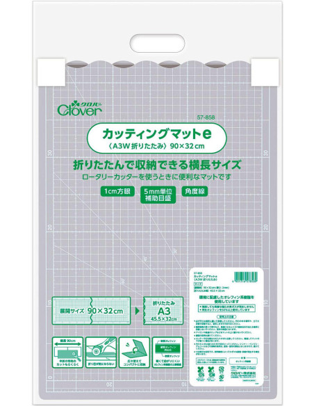 Faltbare Schneidematte Clover - 32 cm x 90 cm