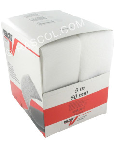 VELCRO® Marke zum Nähen weiß 50 mm breit Schachtel mit 5 Metern