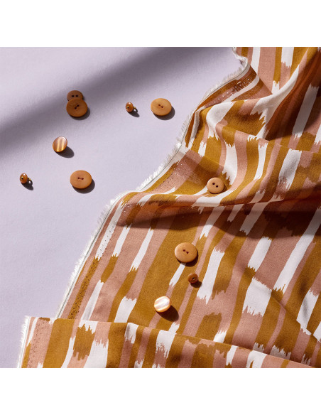Modalstoff Imany Pecan Pie - Atelier Brunette