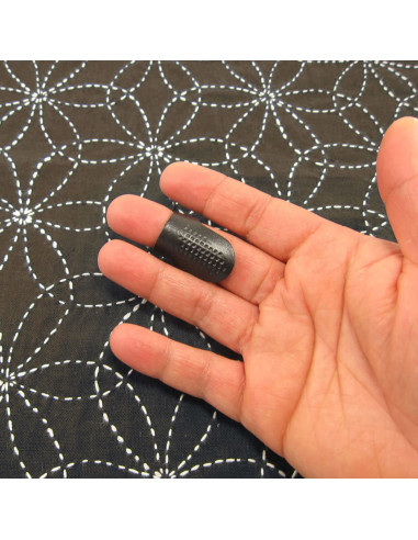 Lederfingerhut für Sashiko Olympus