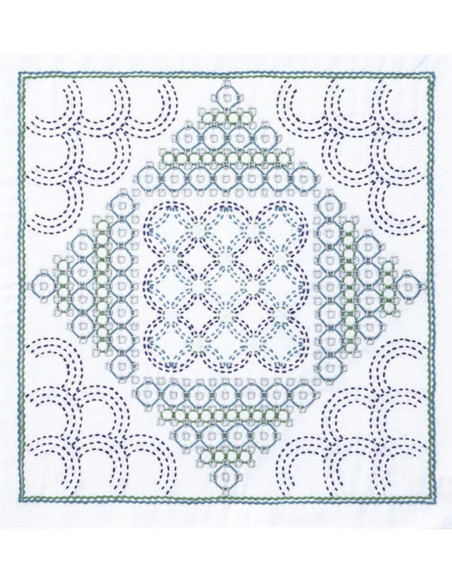 Sashiko-Kit Olympus - La Bouquetière Drop