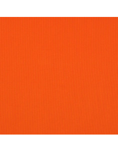 Gerippter Baumwoll-Jersey-Stoff - Orange 2