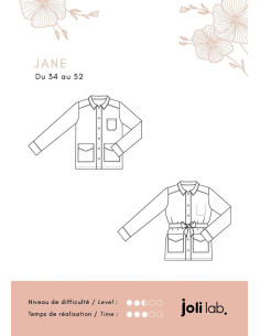 Jane Jacke Schnittmuster - Joli Lab 2