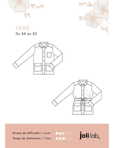 Jane Jacke Schnittmuster - Joli Lab