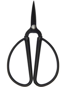 Stickschere große schwarze Ringe Rico Design 9 cm